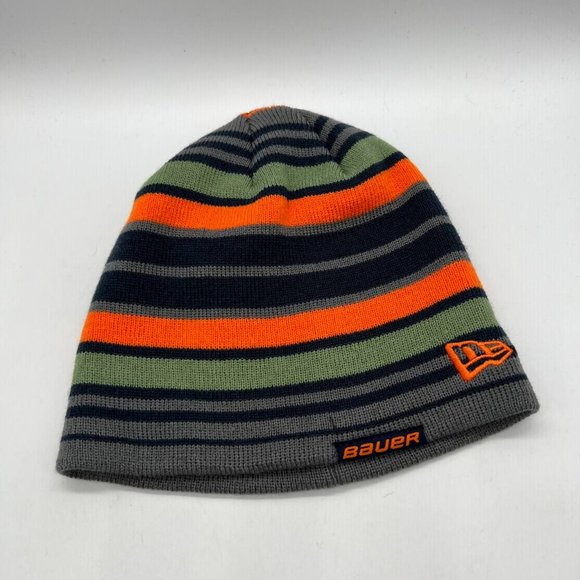 Bauer New Era Beanie Hat Orange‎ Youth - Picture 1 of 3